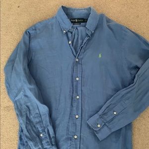 Men’s linen polo Ralph Lauren shirt